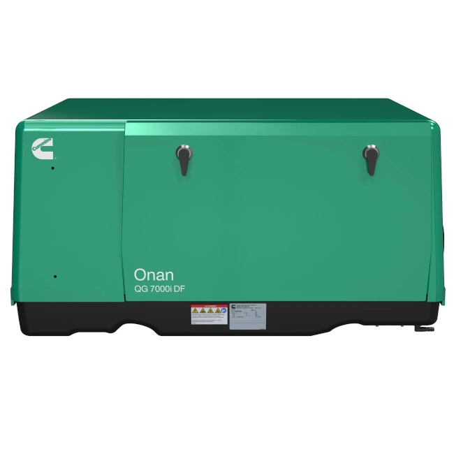 Cummins Onan Green RV QG 7000i DF Dual Fuel 7000 Watt Generator 120/240 Volts | 7.0HGLCA-8312